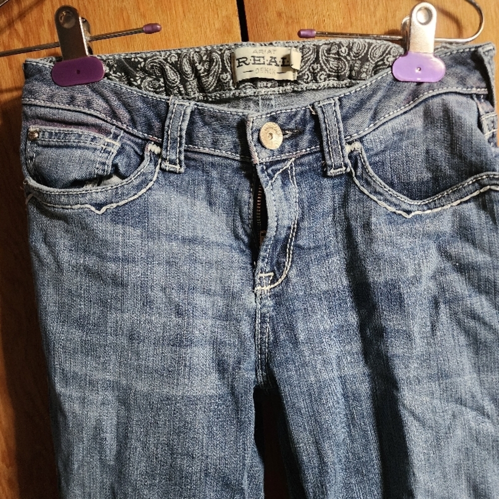 Girls Ariat Blue Jeans